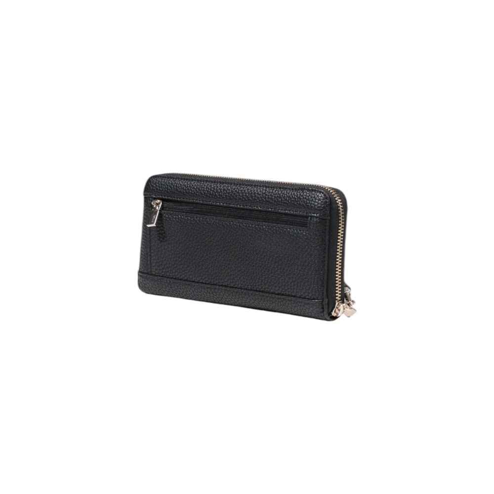 Guess Black Polyethylene Wallet | Regal Royce