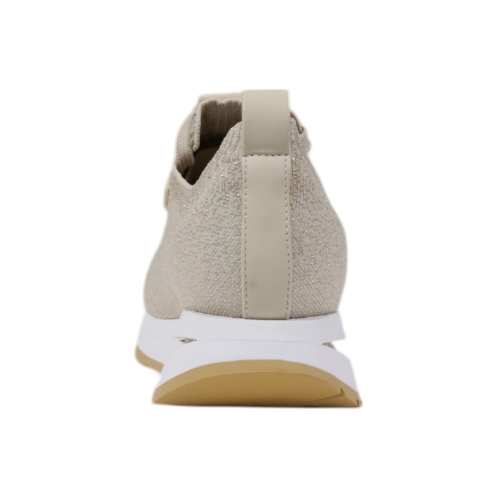 Guess Beige Polyester Low Top Sneakers | Regal Royce