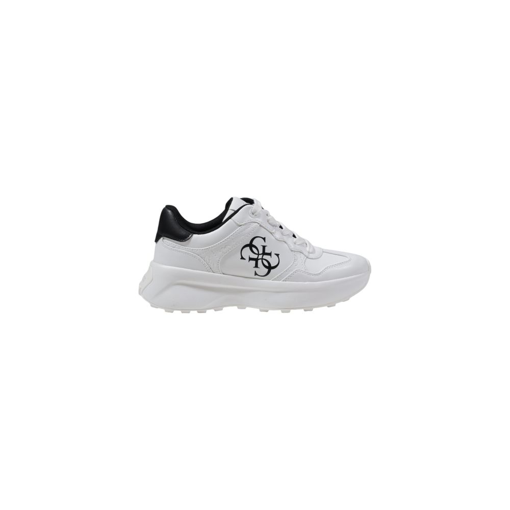 Guess White Polyethylene Chunky Sneakers | Regal Royce