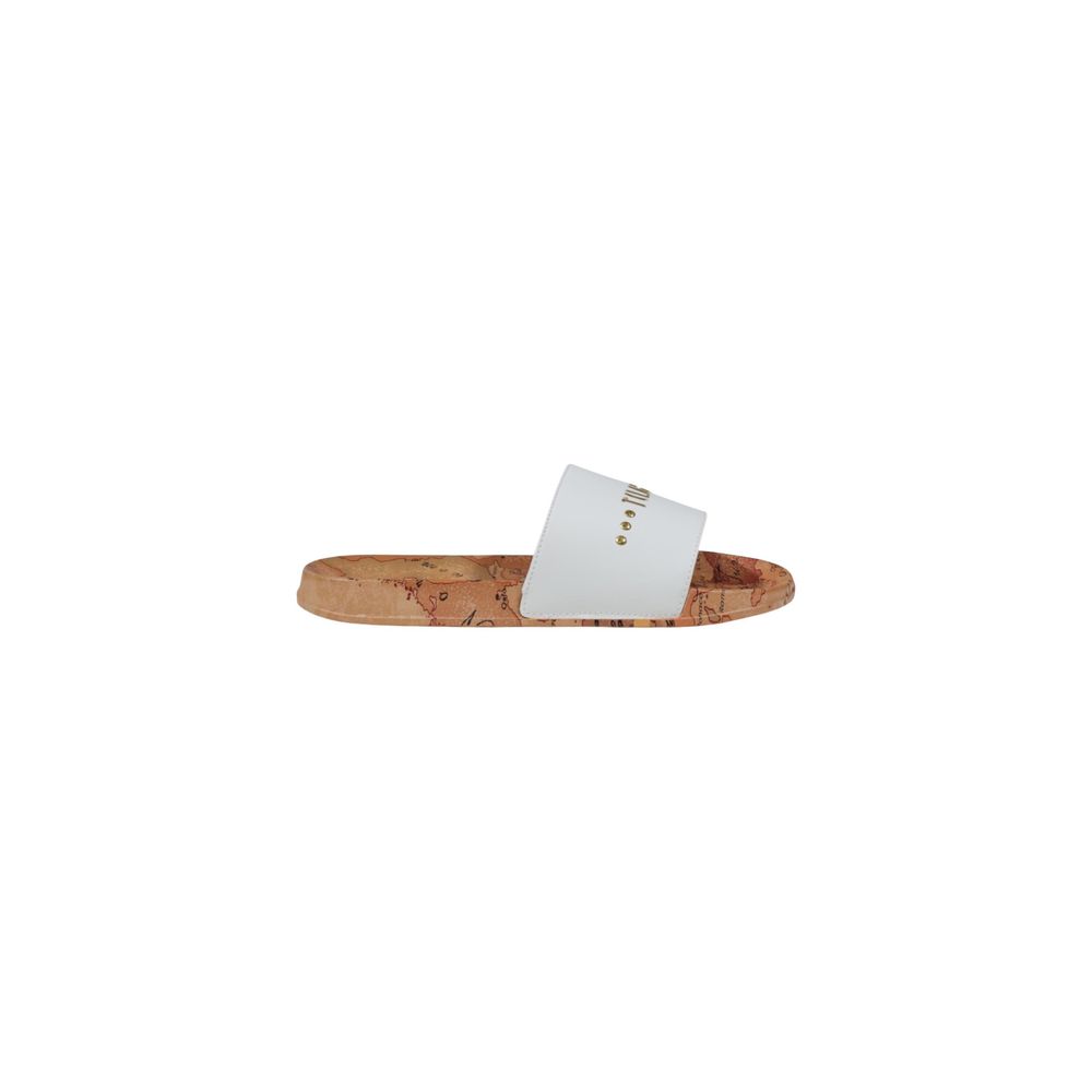 Alviero Martini Prima Classe White Polyethylene Slippers | Regal Royce