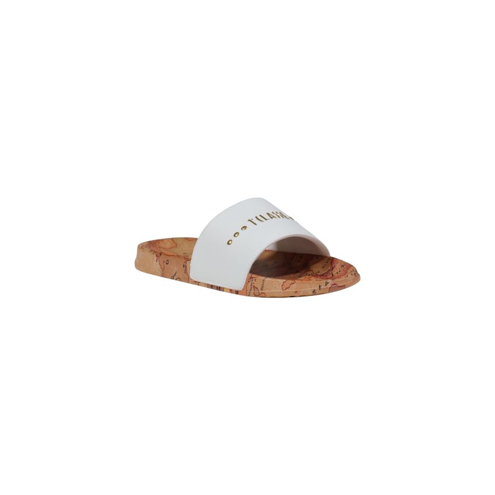 Alviero Martini Prima Classe White Polyethylene Slippers | Regal Royce