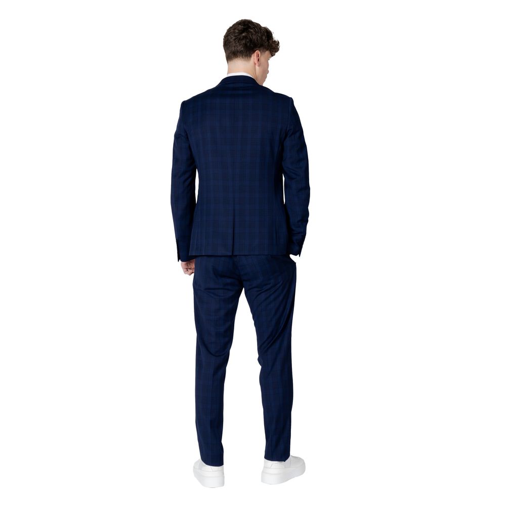 Antony Morato Blue Polyester Blazer | Regal Royce