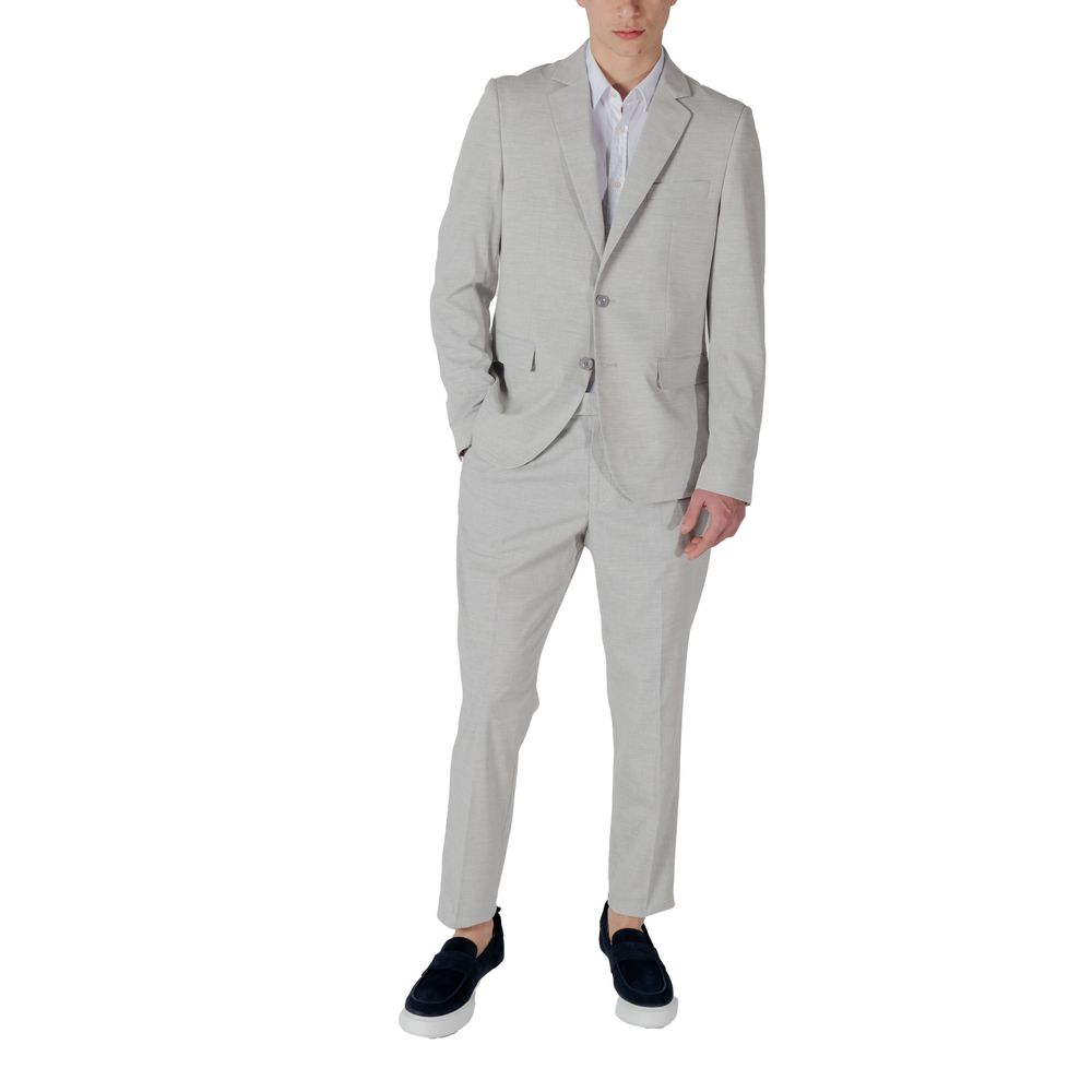 Antony Morato Gray Polyester Blazer | Regal Royce