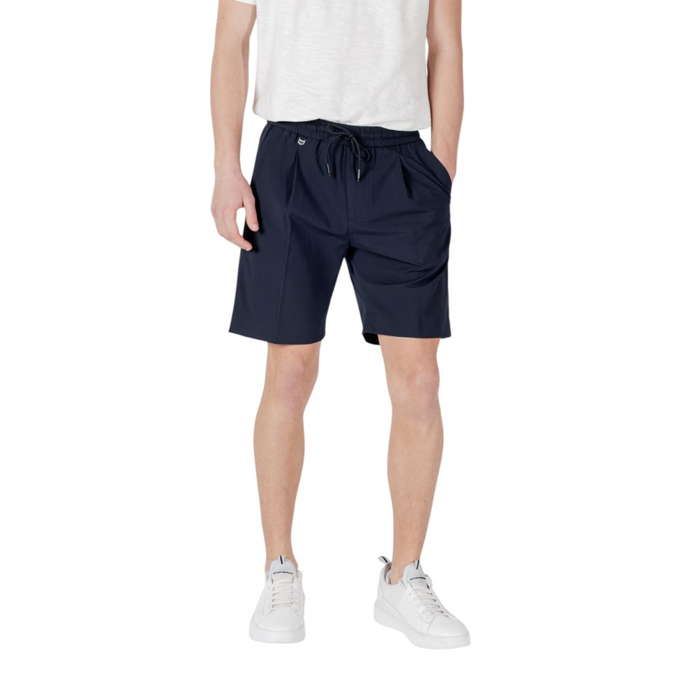 Antony Morato Blue Polyester Bermuda Shorts | Regal Royce