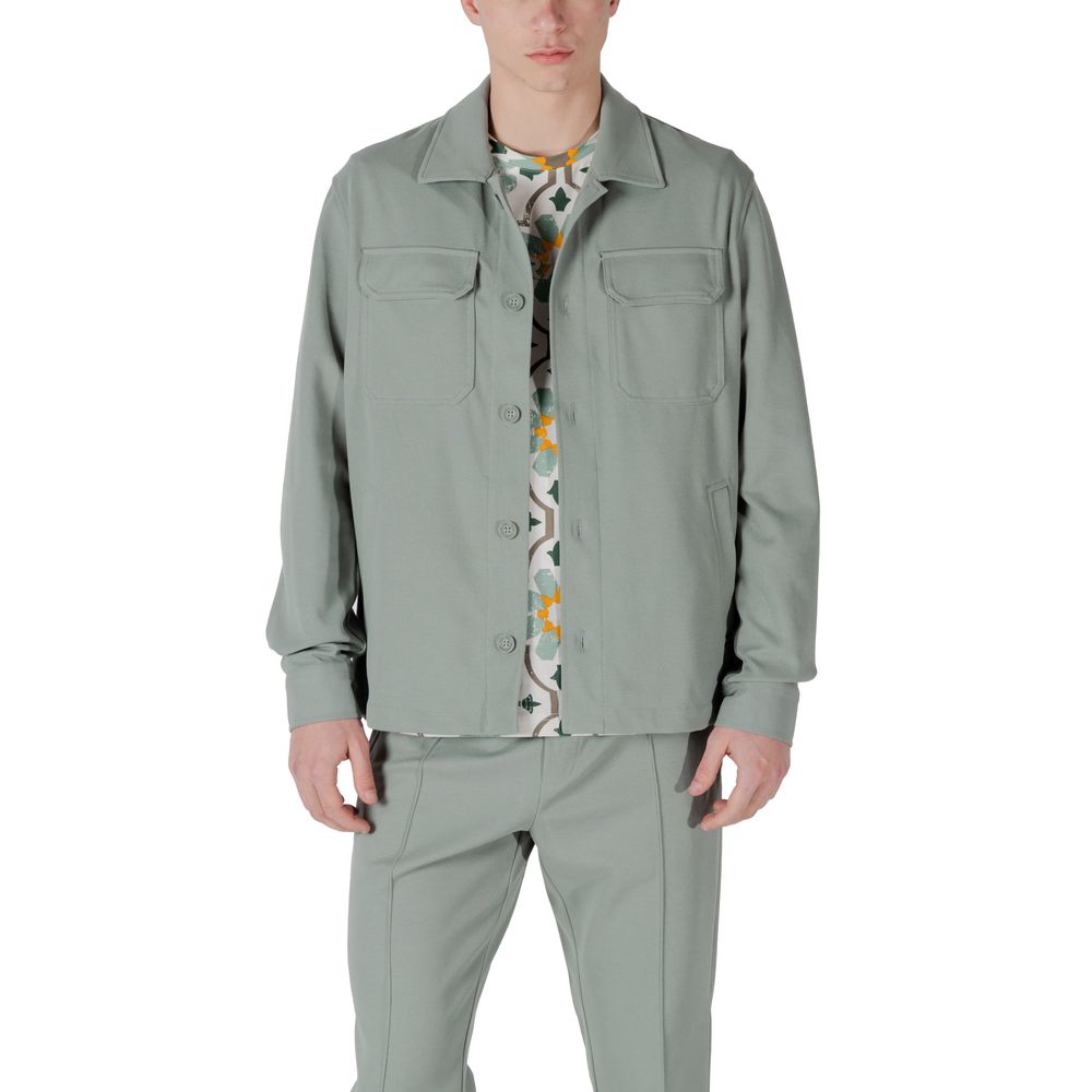 Antony Morato Green Polyester Shirt | Regal Royce