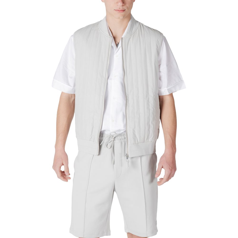 Antony Morato Gray Cotton Bomber | Regal Royce