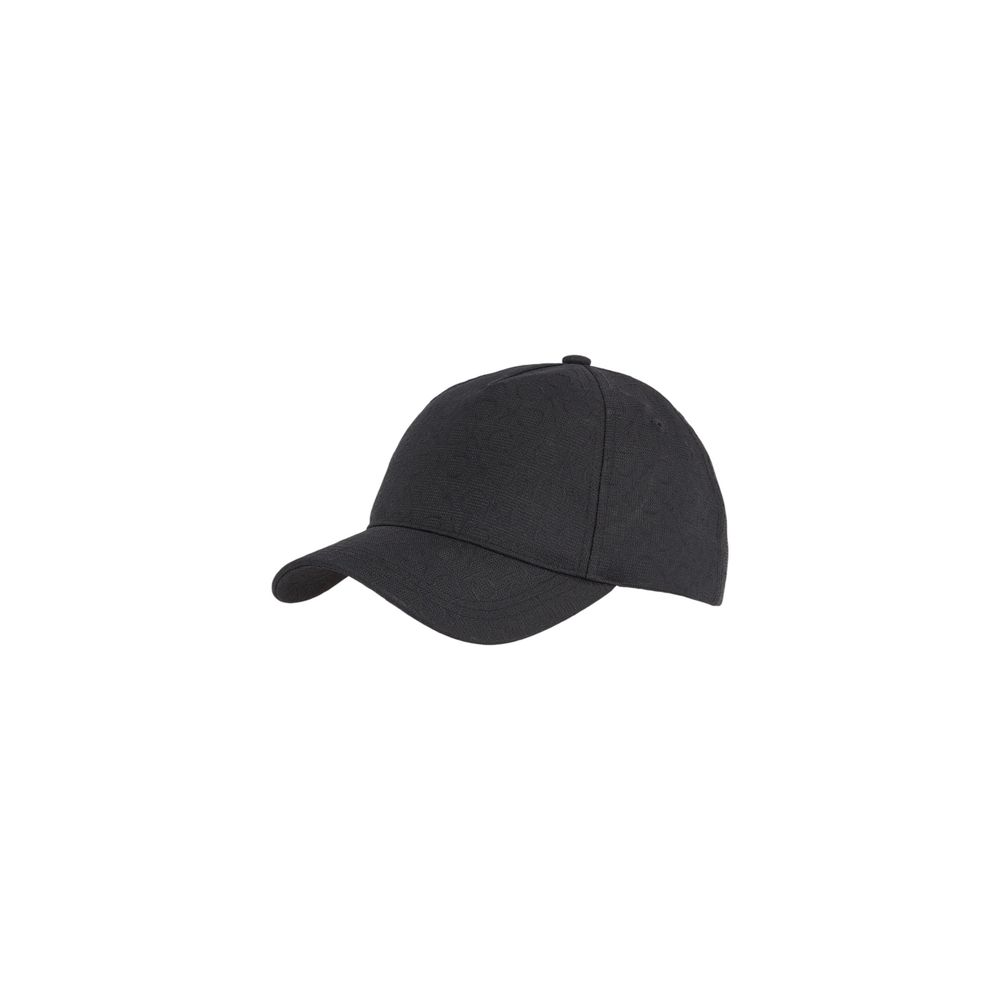 Calvin Klein Black Recycled Polyester Cap (Baseball Hat) | Regal Royce