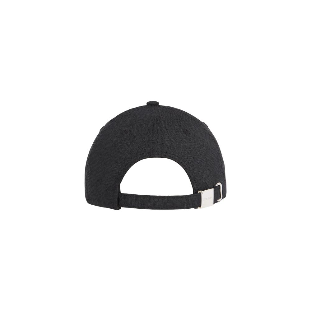 Calvin Klein Black Recycled Polyester Cap (Baseball Hat) | Regal Royce