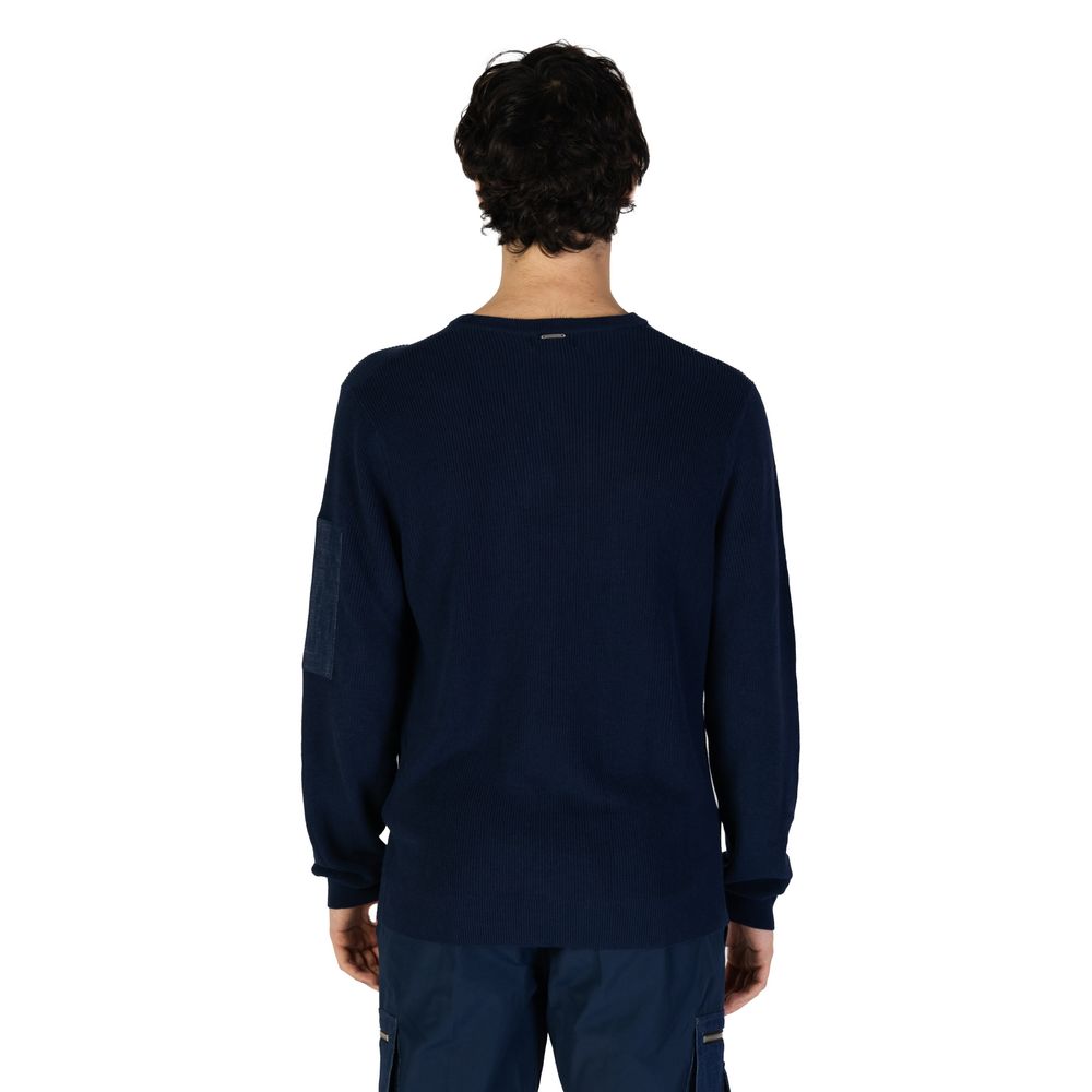 Antony Morato Blue Cotton Sweatshirt | Regal Royce