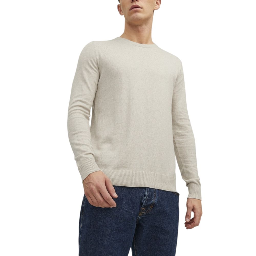 Jack Jones Beige Cotton Sweatshirt | Regal Royce