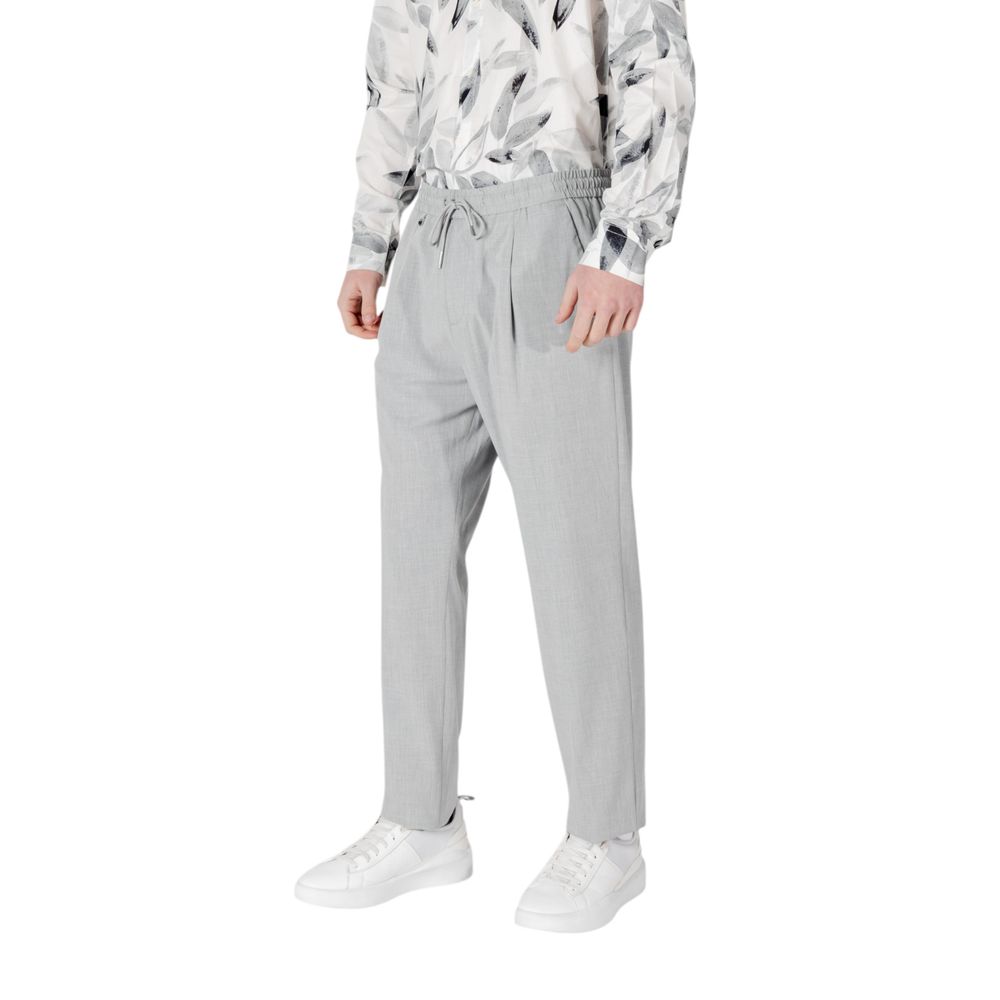 Antony Morato Gray Polyester Pant | Regal Royce