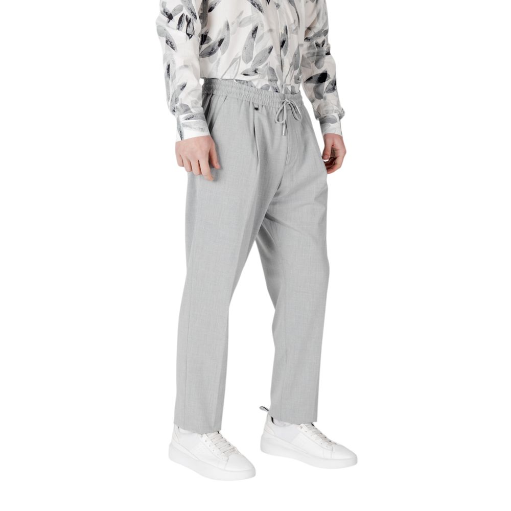 Antony Morato Gray Polyester Pant | Regal Royce