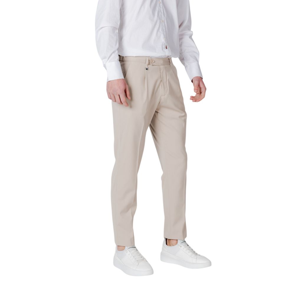 Antony Morato Beige Polyester Pant | Regal Royce