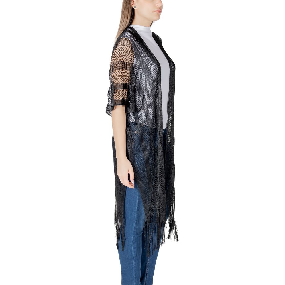 Liu Jo Black Polyester Scarf | Regal Royce