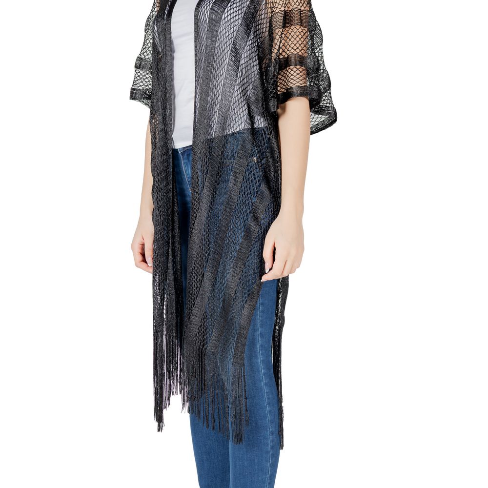 Liu Jo Black Polyester Scarf | Regal Royce