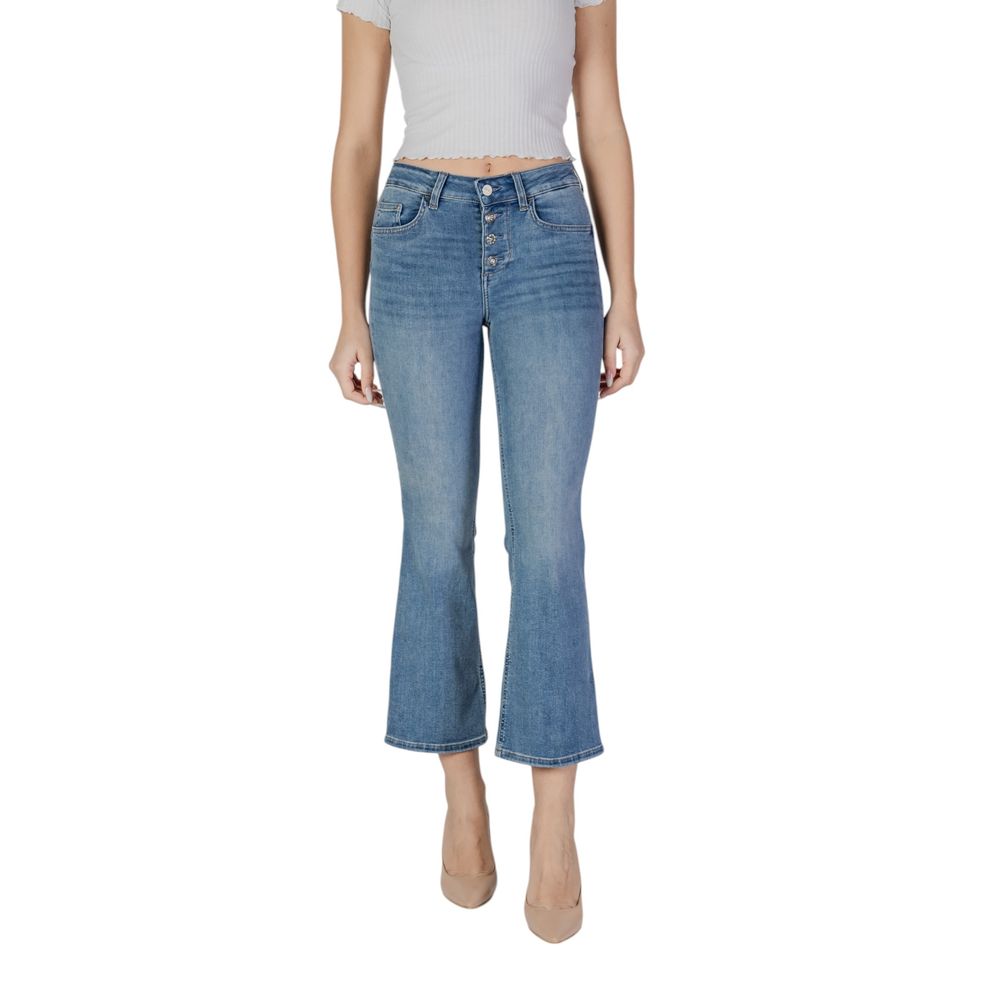 Liu Jo Blue Cotton Bootcut Jeans | Regal Royce