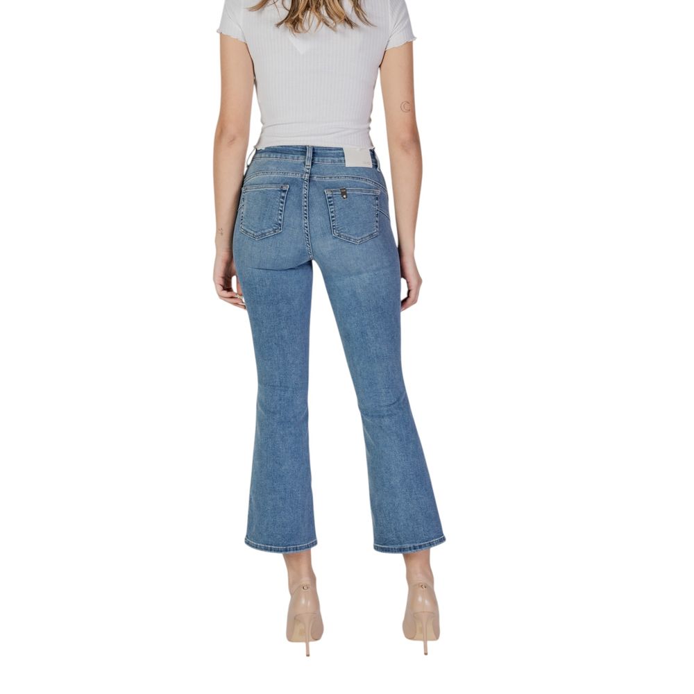 Liu Jo Blue Cotton Bootcut Jeans | Regal Royce