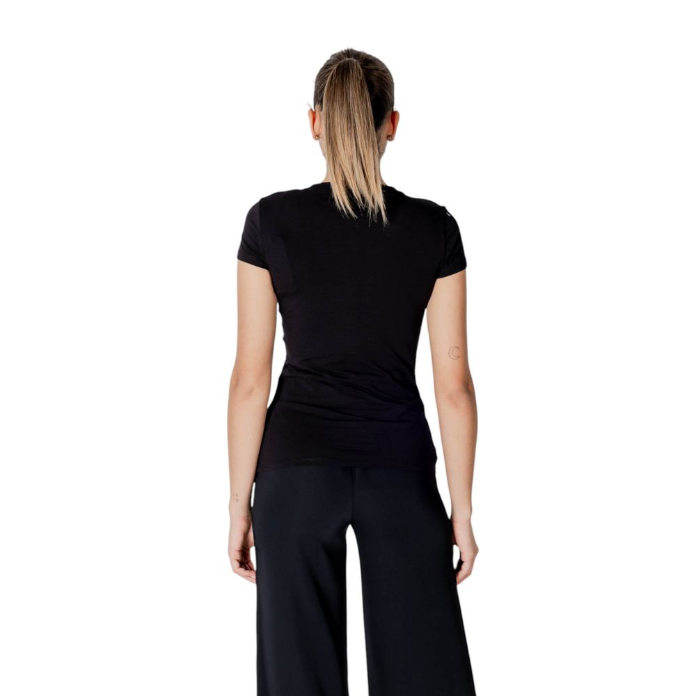 Armani Exchange Black Cotton T-Shirt | Regal Royce