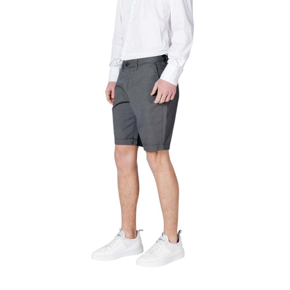 Armani Exchange Blue Cotton Shorts | Regal Royce