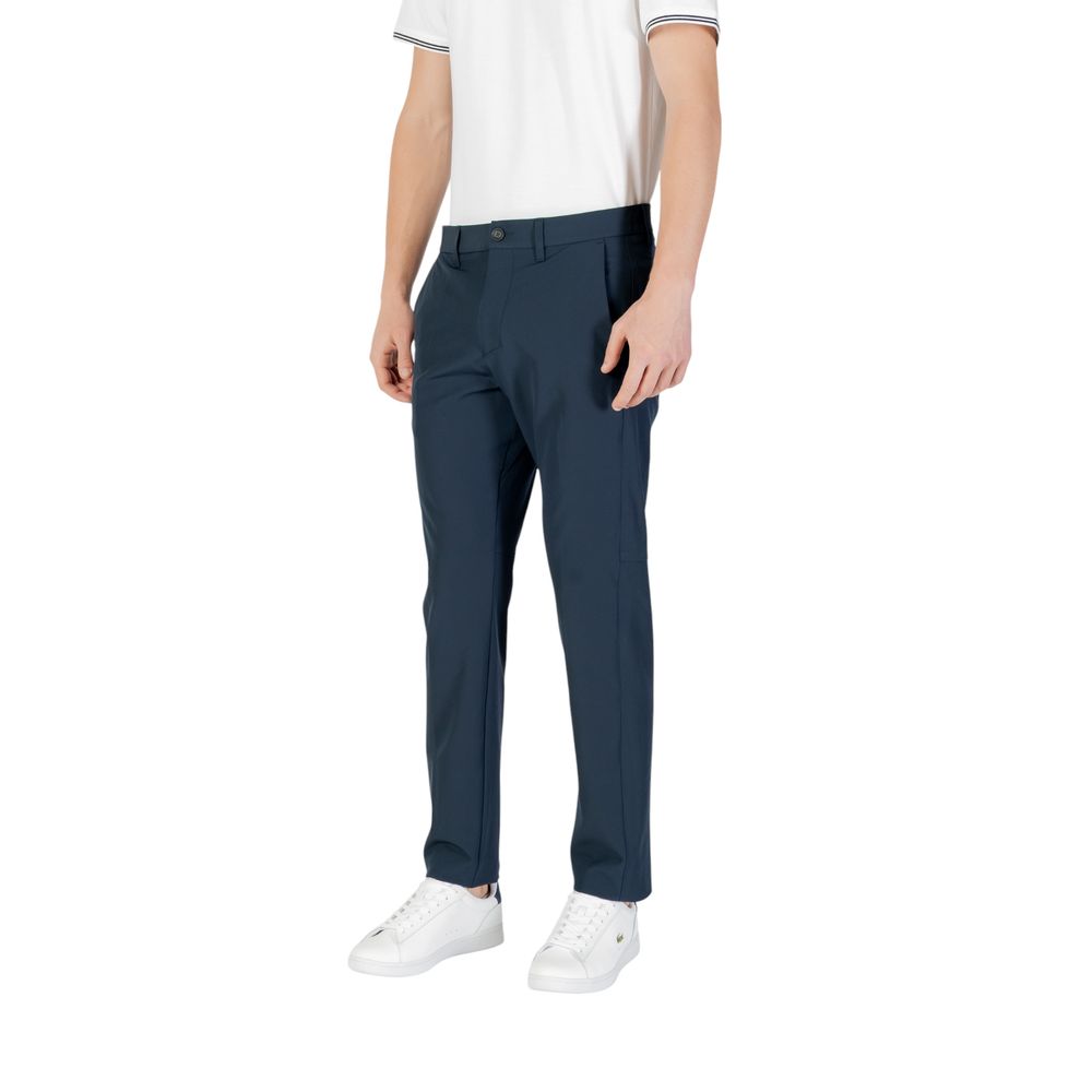 Hugo Boss Blue Polyester Skinny Pants | Regal Royce