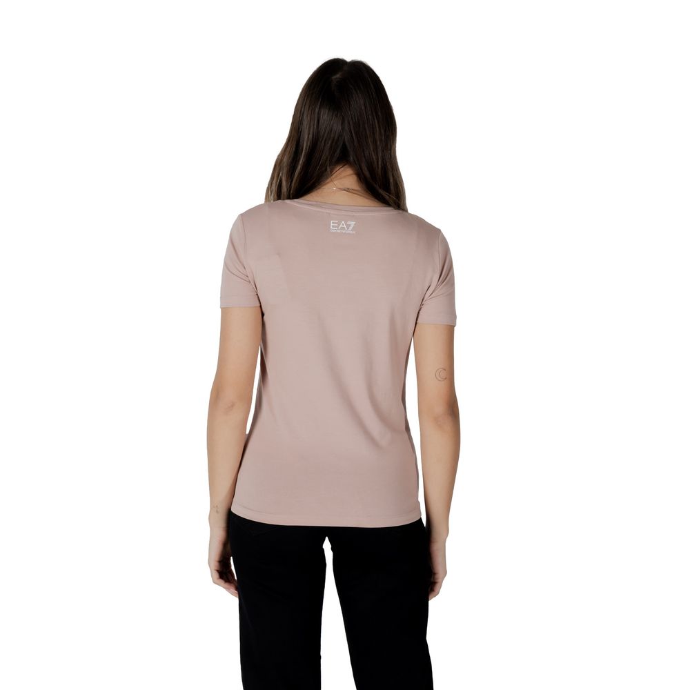 EA7 Emporio Armani Pink Cotton Sportswear | Regal Royce