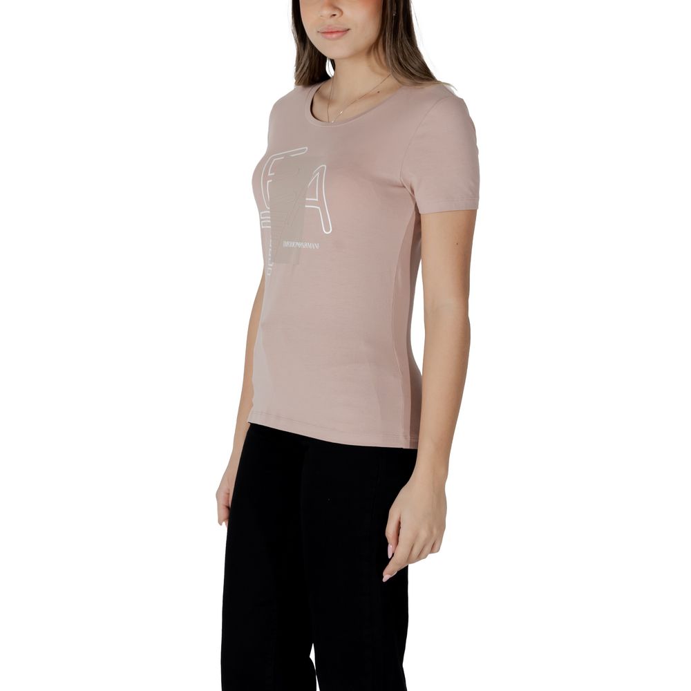 EA7 Emporio Armani Pink Cotton Sportswear | Regal Royce