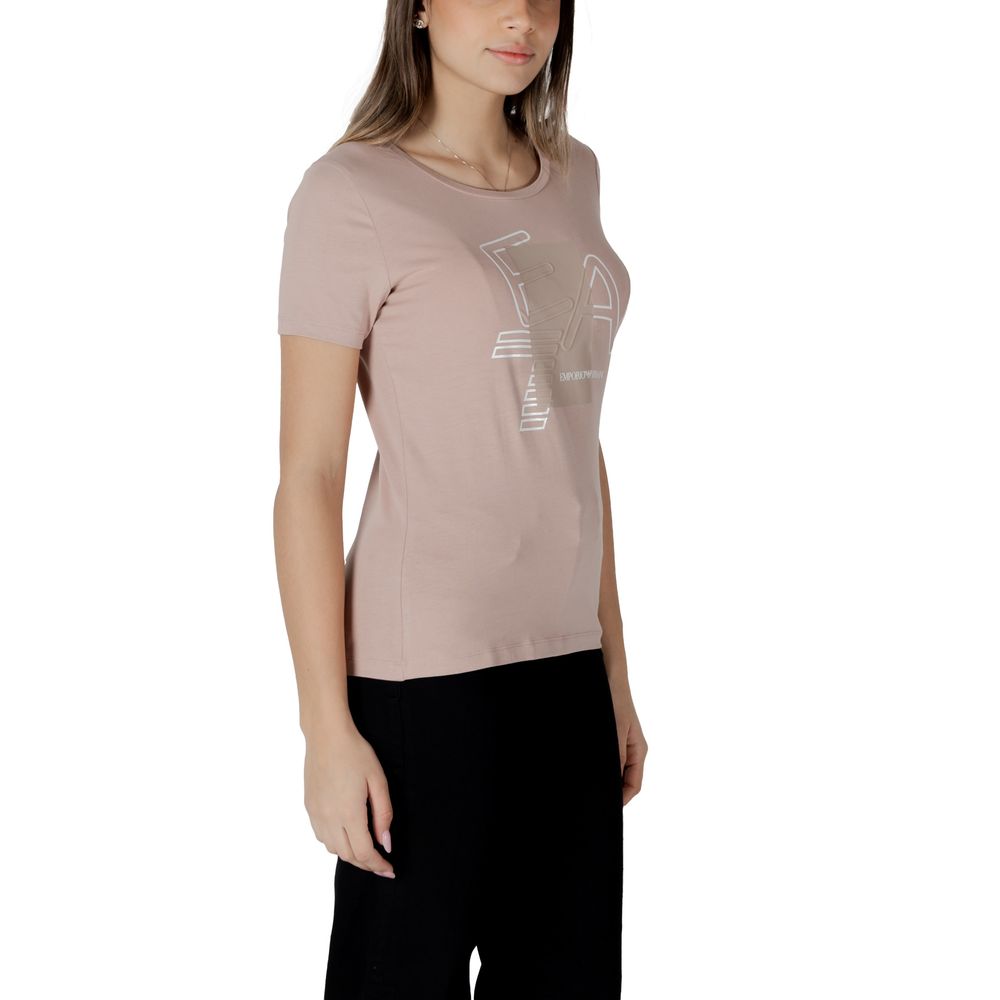 EA7 Emporio Armani Pink Cotton Sportswear | Regal Royce