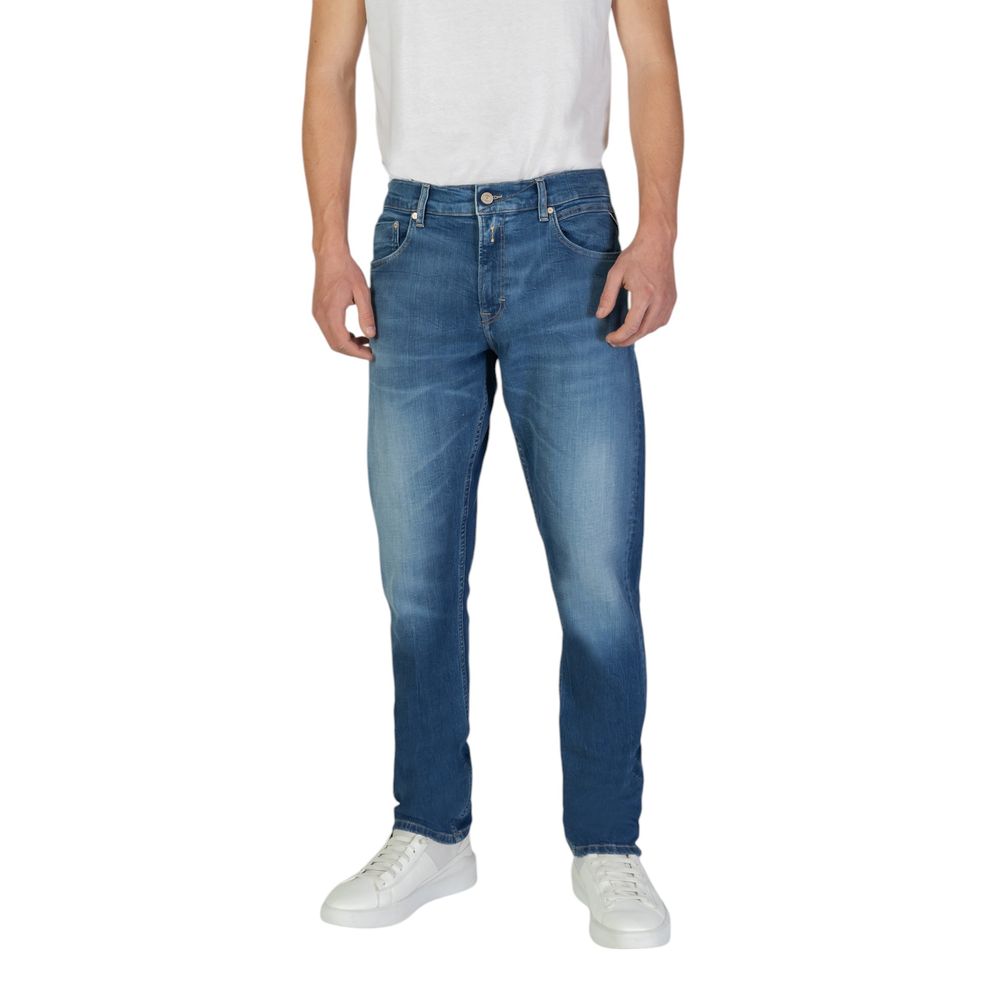 Replay Blue Cotton Slim Fit Jeans | Regal Royce