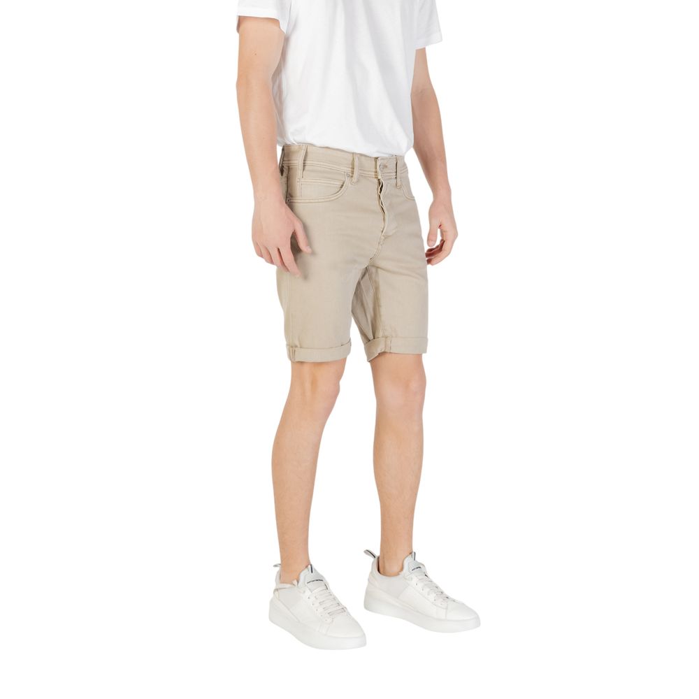 Replay Green Cotton Bermuda Shorts | Regal Royce