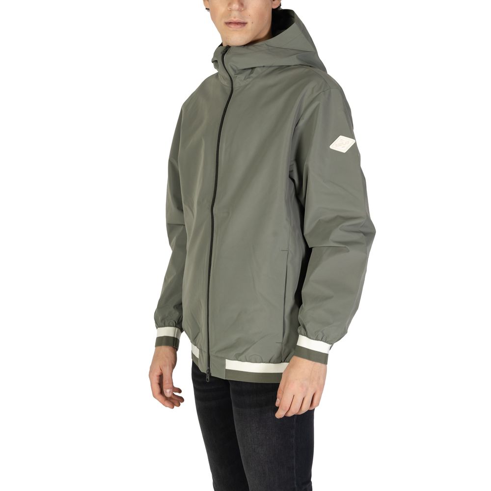 Replay Green Polyester Shell Jacket | Regal Royce