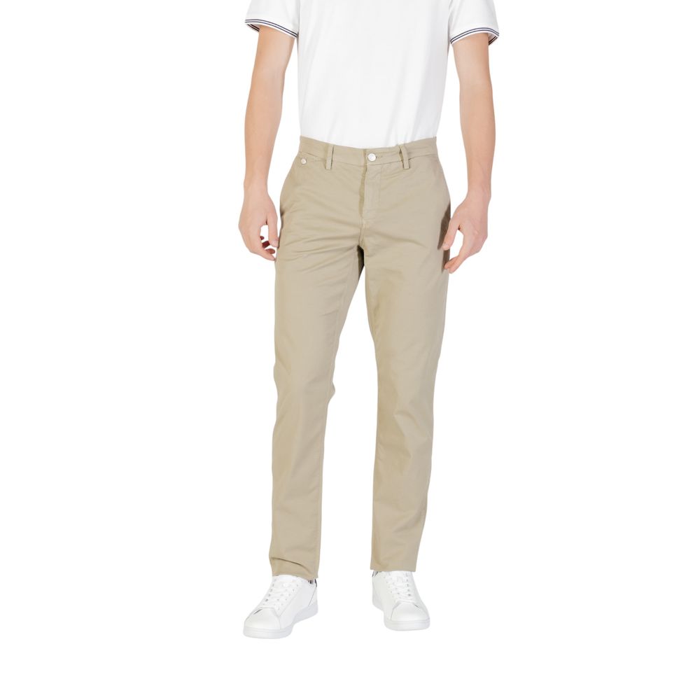 Replay Bicolor Cotton Casual Pants | Regal Royce