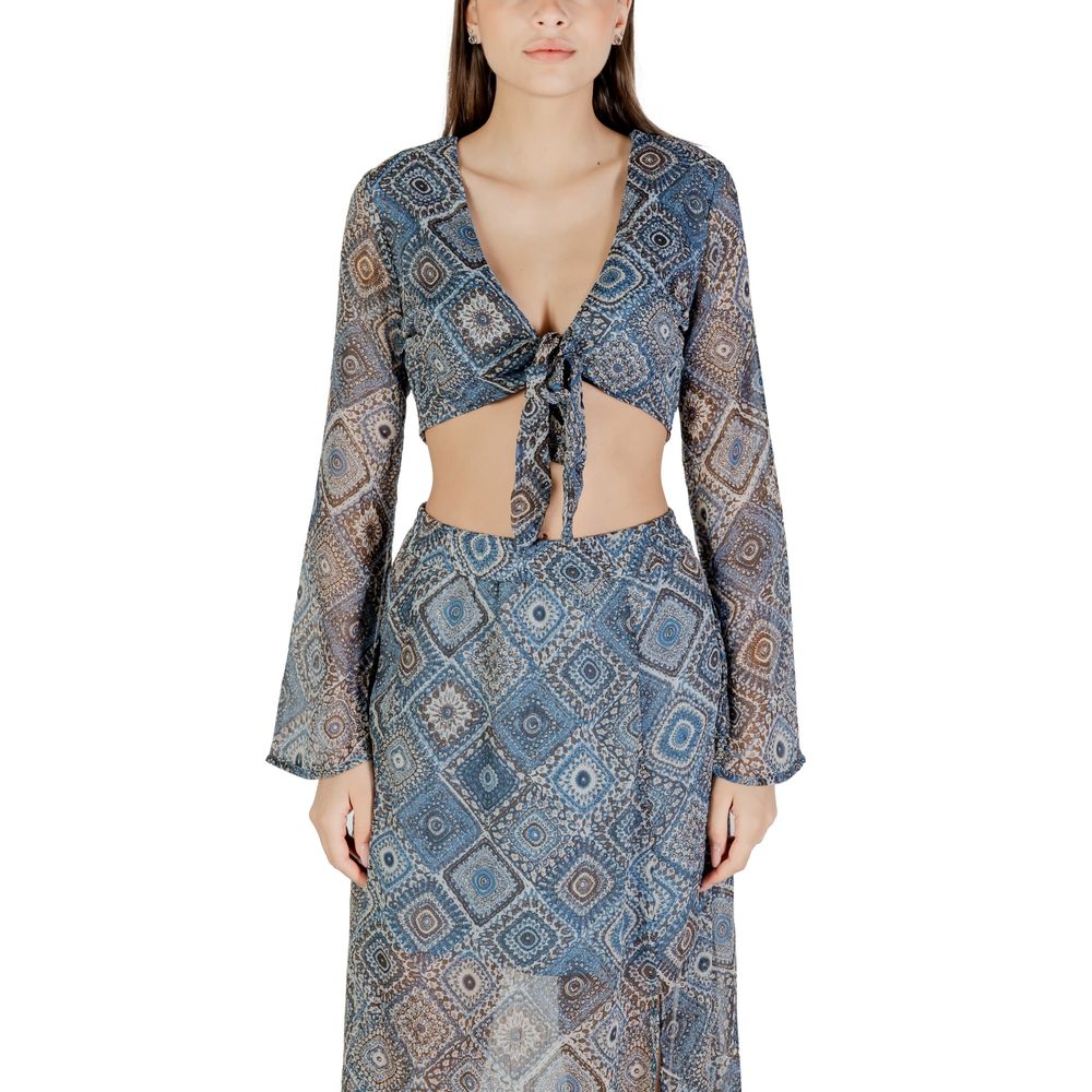 Only Blue Recycled Polyester Top | Regal Royce