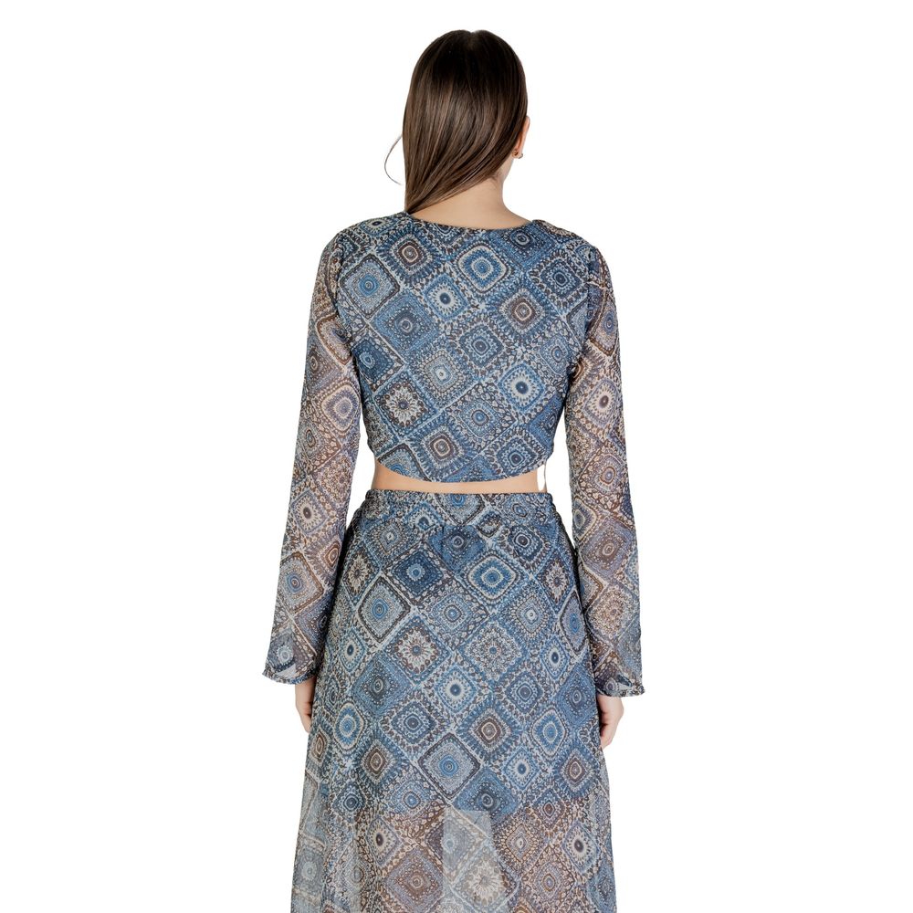 Only Blue Recycled Polyester Top | Regal Royce