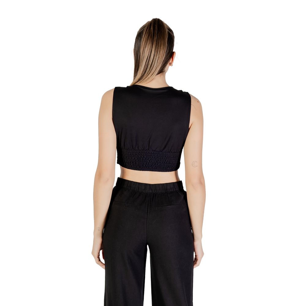 Only Black Viscose Top | Regal Royce