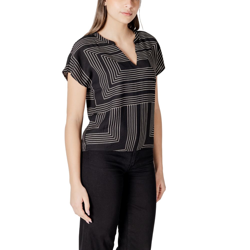 Jacqueline De Yong Black Viscose Sportswear | Regal Royce