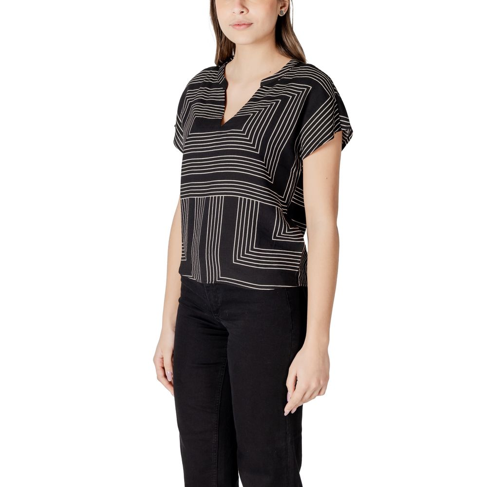 Jacqueline De Yong Black Viscose Sportswear | Regal Royce