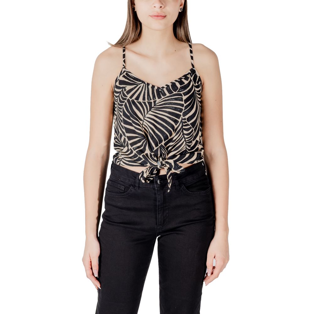 Only Black Viscose Tank Tops | Regal Royce