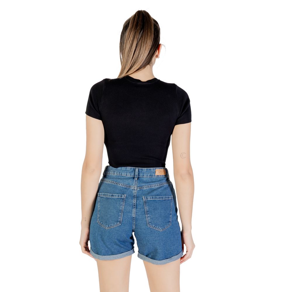 Jacqueline De Yong Black Viscose Sweater | Regal Royce