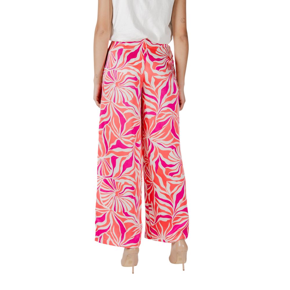 Only Multicolor Recycled Polyester Casual Pants | Regal Royce