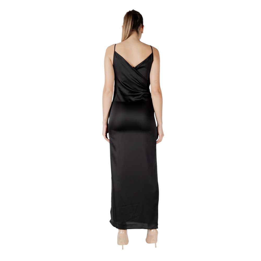 Only Black Recycled Polyester Long Dress | Regal Royce