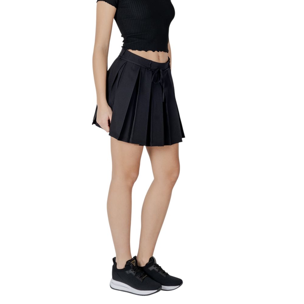 Only Black Recycled Polyester Mini Skirt | Regal Royce