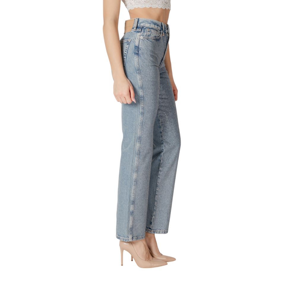 Only Blue Cotton Mom Jeans | Regal Royce
