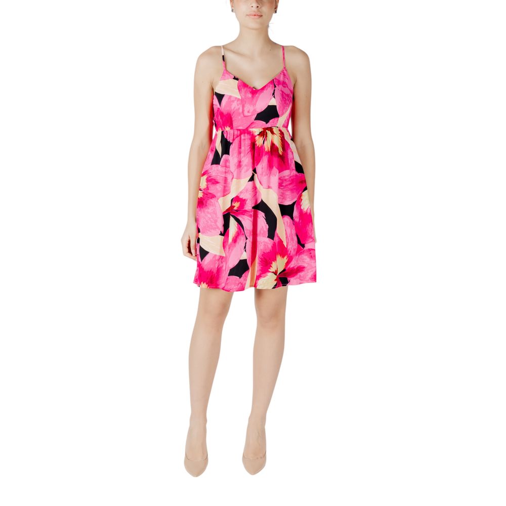Only Pink Viscose Short Dress | Regal Royce