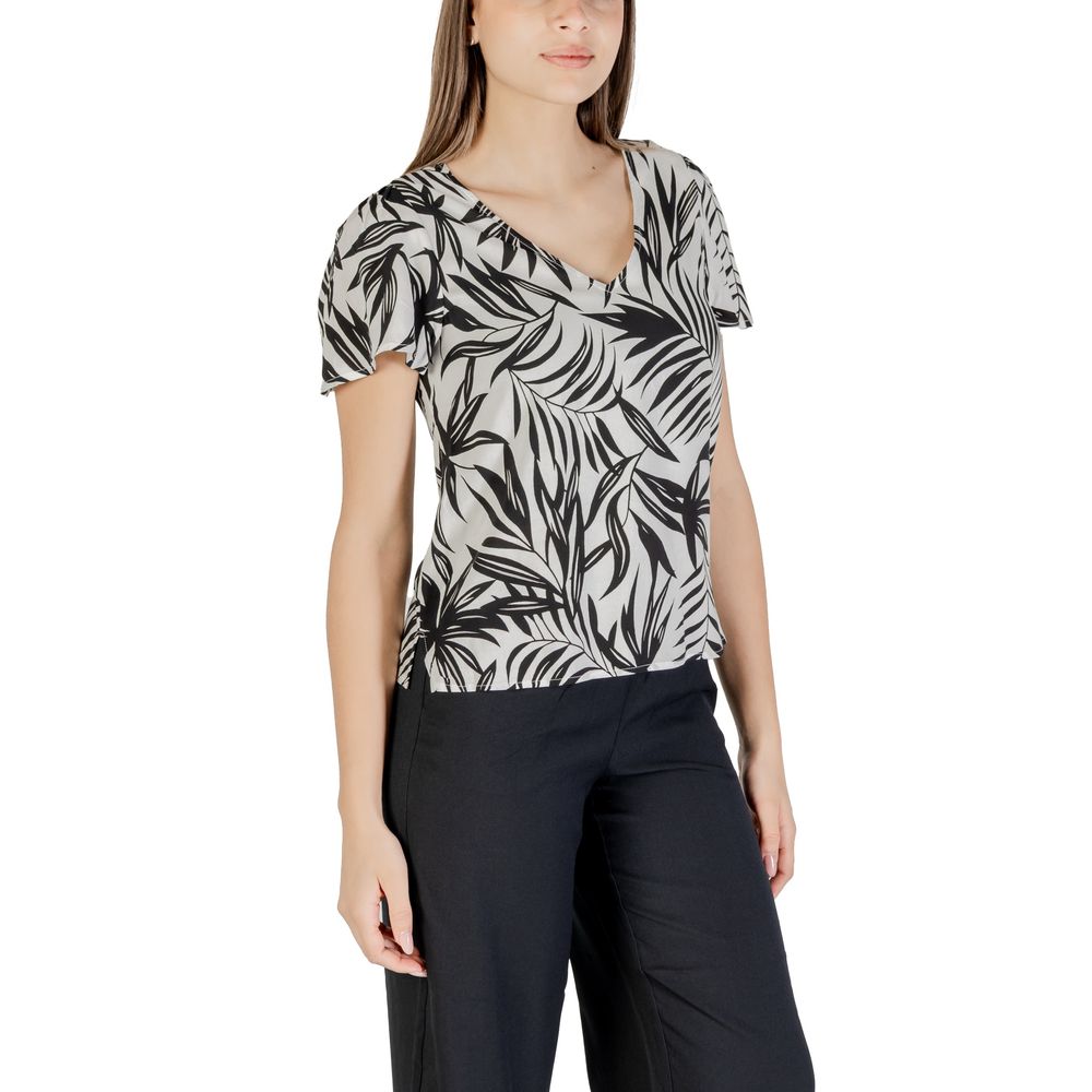 Vero Moda White Viscose Blouse | Regal Royce