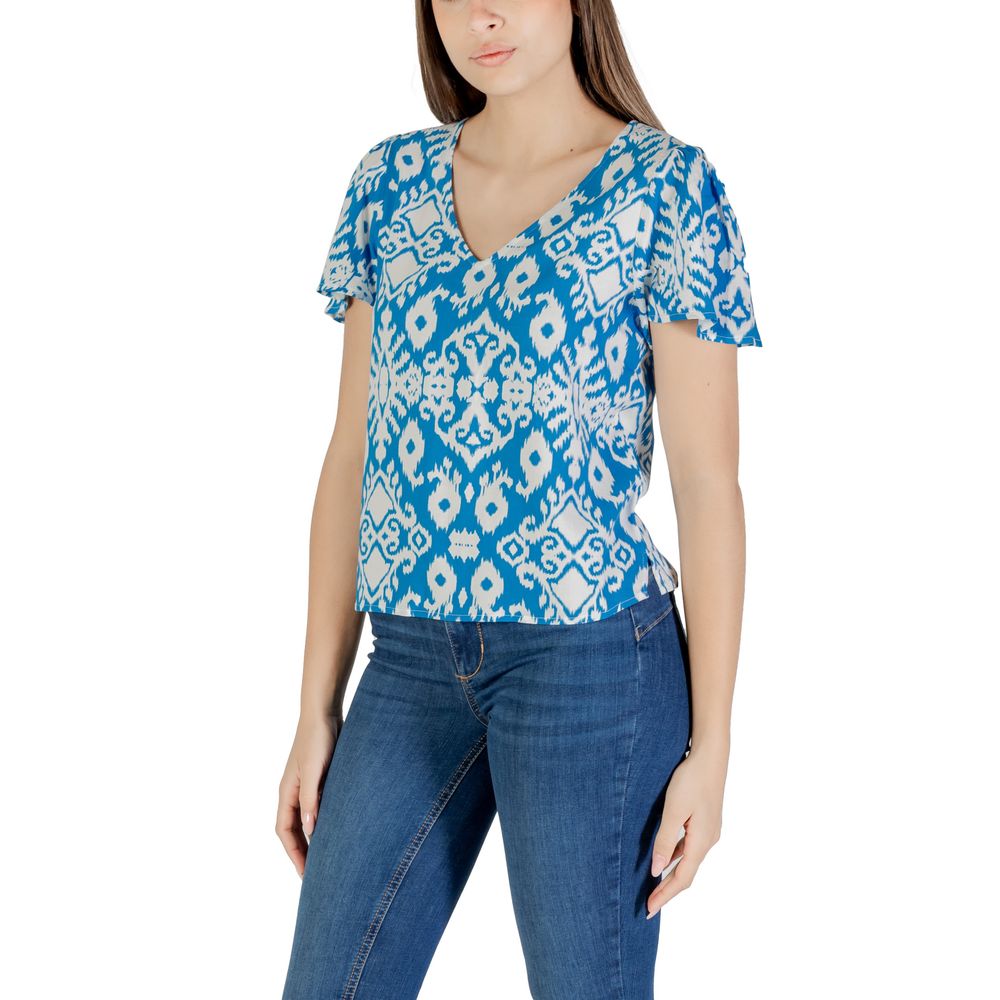 Vero Moda Blue Viscose Blouse | Regal Royce