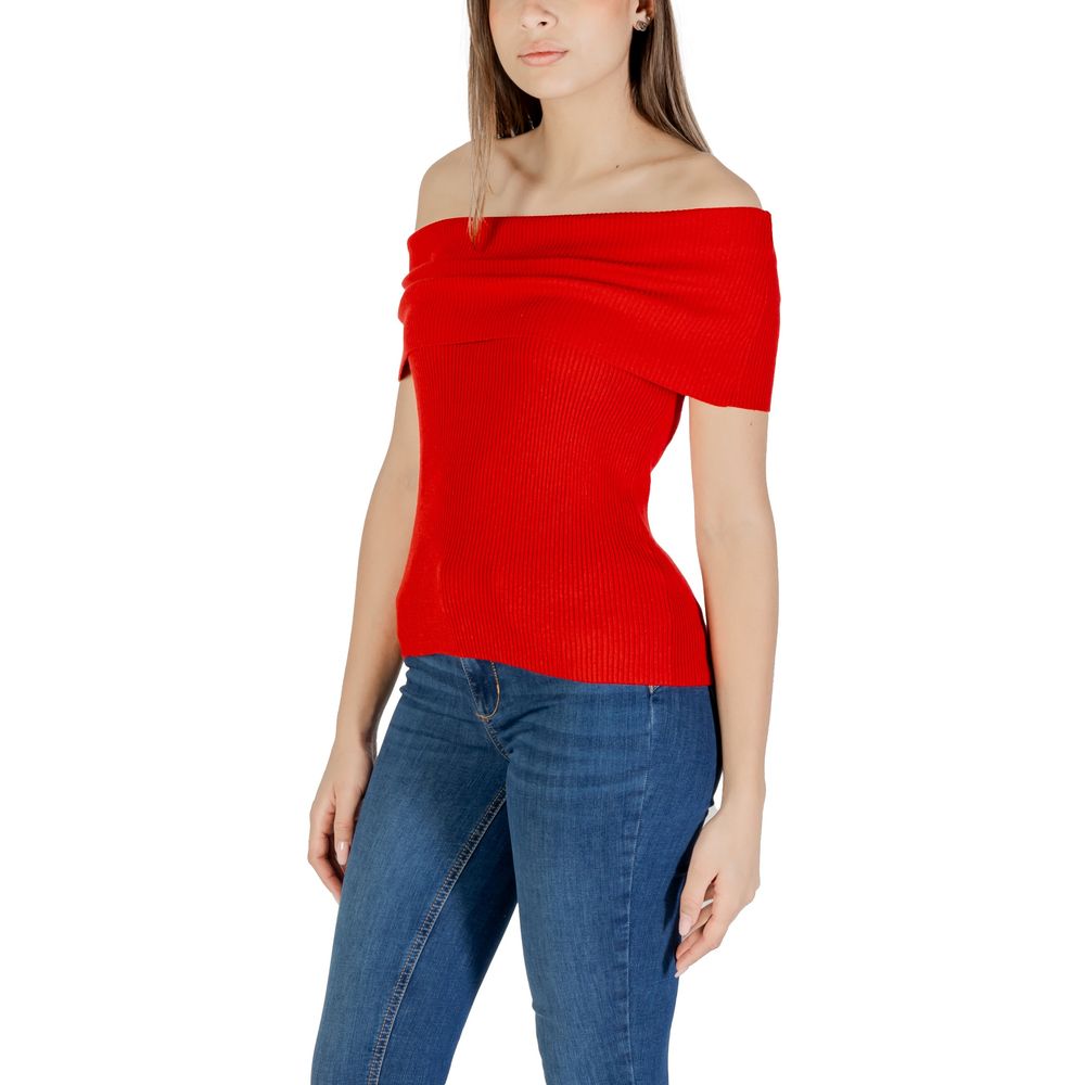 Only Red Polyester T-Shirt | Regal Royce