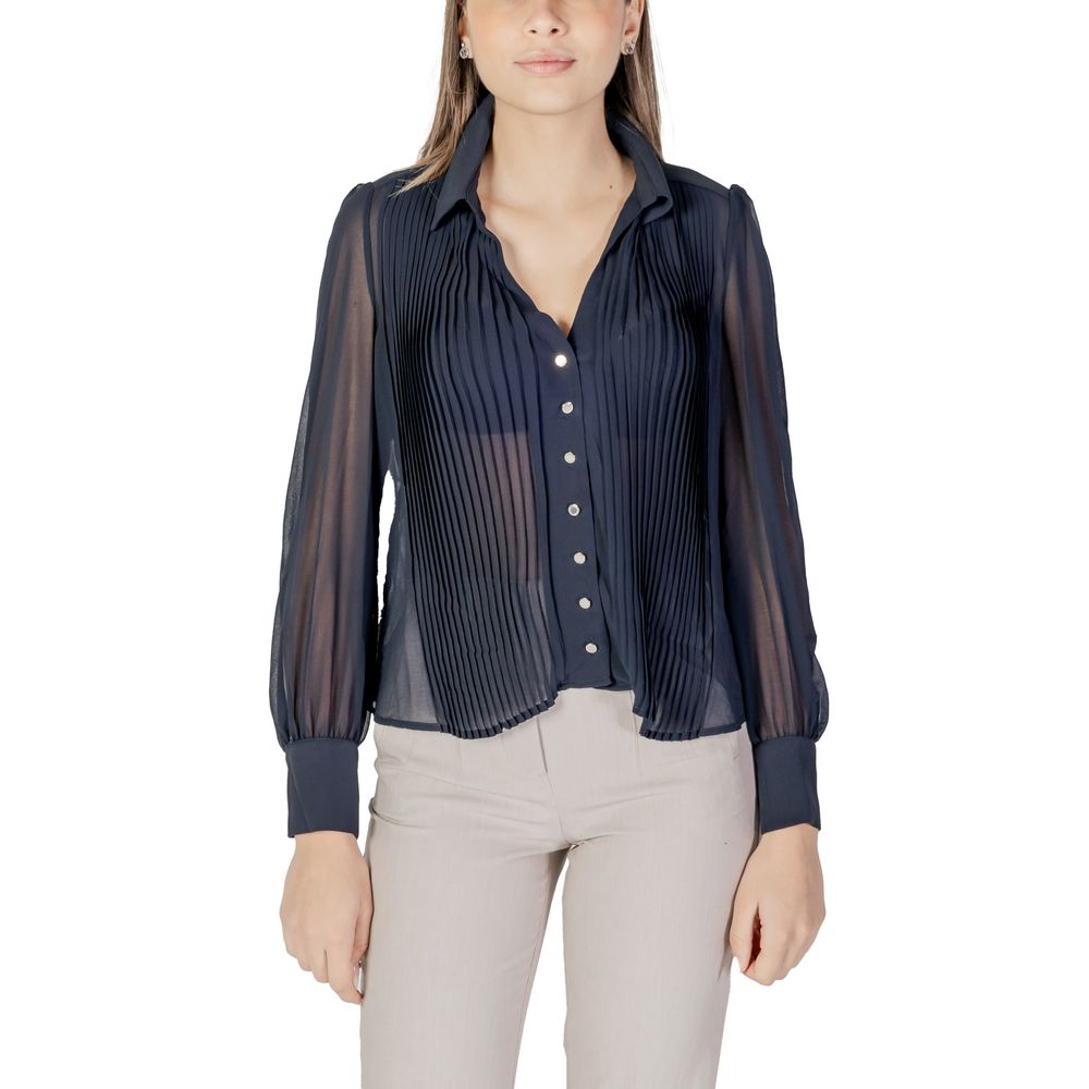 Morgan De Toi Blue Polyester Blouse | Regal Royce