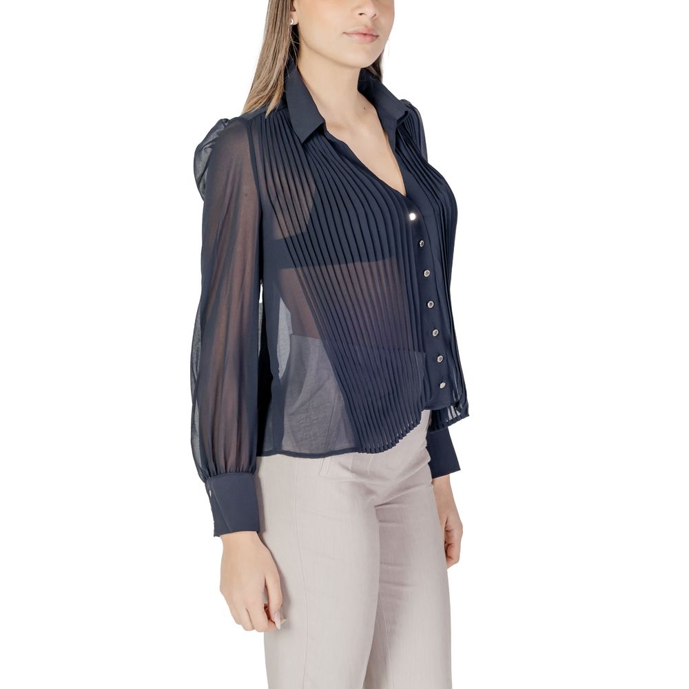 Morgan De Toi Blue Polyester Blouse | Regal Royce
