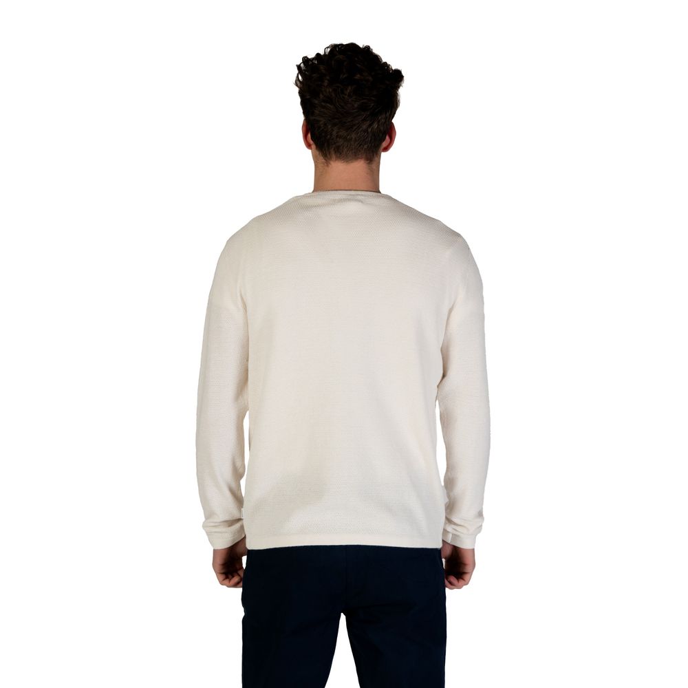 Jack Jones White Cotton Sweatshirt | Regal Royce