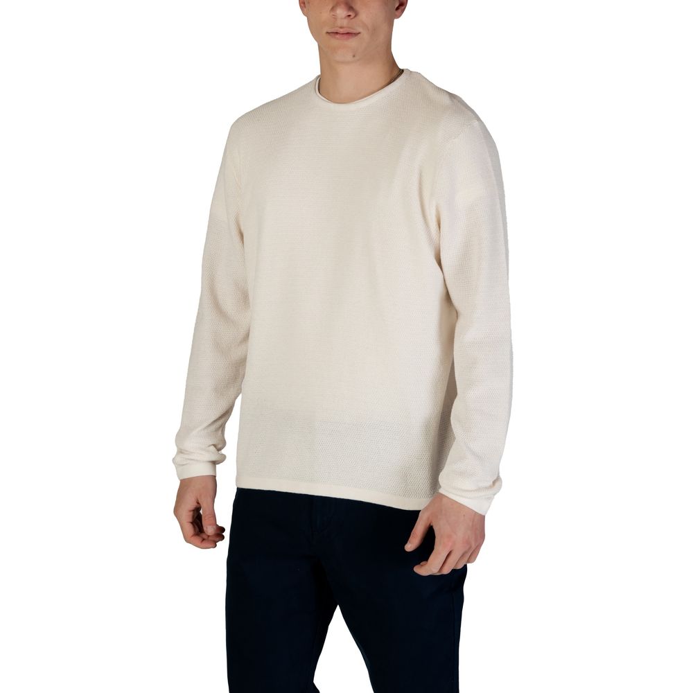Jack Jones White Cotton Sweatshirt | Regal Royce